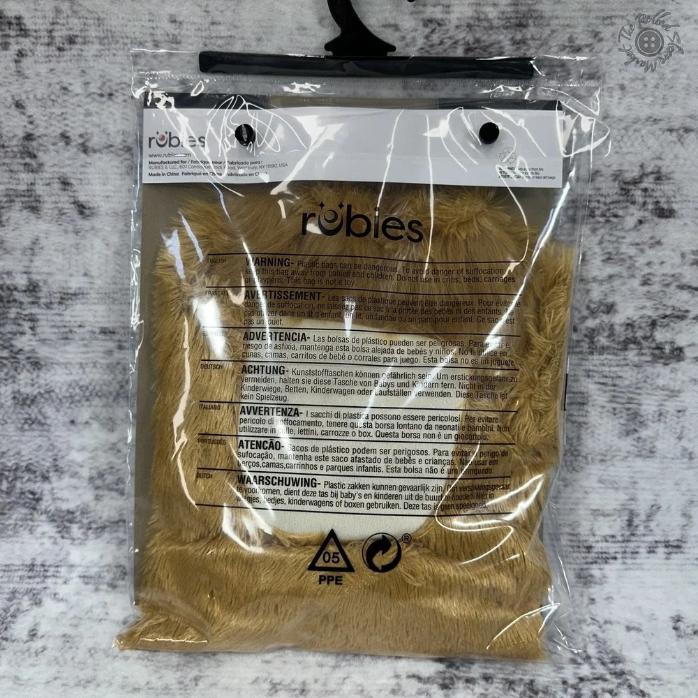 New in Package - Rubies Infant 6-12 Months Lion Cub Costume Halloween Noah's Ark - Picture 8 of 8